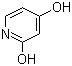 结构式 CAS# 84719-31-3, 吡啶-2,4-二醇