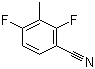 structure of CAS# 847502-87-8, 2,4-Difluoro-3-methylbenzonitrile