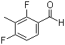 2,4-Difluoro-3-methylbenzaldehyde molecular structure (CAS 847502-88-9)