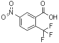 5-硝基-2-(三氟甲基)苯甲酸分子结构 (CAS 847547-06-2)