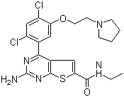 NVP-BEP 800分子结构 (CAS 847559-80-2)