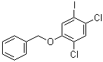1-Benzyloxy-2,4-dichloro-5-iodobenzene molecular structure (CAS 847560-51-4)