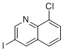 8-Chloro-3-iodoquinoline molecular structure (CAS 847727-21-3)