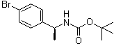 tert-Butyl [(S)-1-(4-bromophenyl)ethyl]carbamate molecular structure (CAS 847728-89-6)