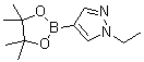 1-Ethylpyrazole-4-boronic acid pinacol ester molecular structure (CAS 847818-70-6)