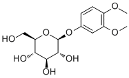 3,4-Dimethoxyphenyl beta-D-glucoside molecular structure (CAS 84812-00-0)