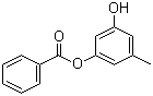 3-Hydroxy-5-methylphenyl benzoate molecular structure (CAS 848130-90-5)