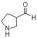 3-Pyrrolidinecarboxaldehyde molecular structure (CAS 848189-22-0)