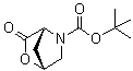 structure of CAS# 848488-70-0, (1R,4R)-3-Oxo-2-oxa-5-azabicyclo[2.2.1]heptane-5-carboxylic acid 1,1-dimethylethyl ester
