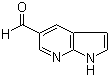 7-氮杂吲哚-5-甲醛分子结构 (CAS 849067-90-9)