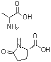 Alanine, compd. with 5-oxo-L-proline (1:1) molecular structure (CAS 84962-38-9)