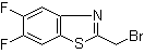 2-(Bromomethyl)-5,6-difluorobenzothiazole molecular structure (CAS 849928-36-5)