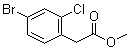 结构式 CAS# 849934-94-7, 4-溴-2-氯苯乙酸甲酯