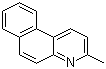 结构式 CAS# 85-06-3, 3-甲基苯并[f]喹啉; 3-甲基苯并-5,6-喹啉