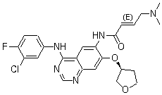 阿法替尼分子结构 (CAS 850140-72-6)