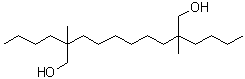 2,9-二丁基-2,9-二甲基-1,10-癸二醇分子结构 (CAS 85018-65-1)
