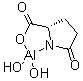 (T-4)-Dihydroxy(5-oxo-DL-prolinato)aluminum molecular structure (CAS 85027-50-5)