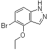 5-Bromo-4-ethoxy-1H-indazole molecular structure (CAS 850363-68-7)