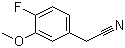 4-Fluoro-3-methoxyphenylacetonitrile molecular structure (CAS 850565-37-6)