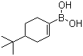 4-叔丁基-1-环己烯硼酸分子结构 (CAS 850567-91-8)
