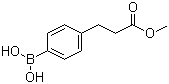 结构式 CAS# 850568-44-4, 4-(2-甲氧羰基乙基)苯基硼酸