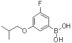 [3-Fluoro-5-(2-methylpropoxy)phenyl]boronic acid molecular structure (CAS 850589-57-0)