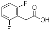 2,6-Difluorophenylacetic acid molecular structure (CAS 85068-28-6)