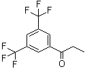 3',5'-Bistrifluoromethylpropiophenonehenone molecular structure (CAS 85068-34-4)