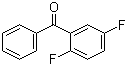 structure of CAS# 85068-36-6, 2,5-Difluorobenzophenone;(2,5-Difluorophenyl)phenylmethanone