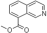 8-Isoquinolinecarboxylic acid methyl ester molecular structure (CAS 850858-56-9)