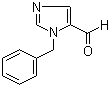structure of CAS# 85102-99-4, 1-Benzylimidazole-5-carbaldehyde;1-Benzyl-1H-imidazole-5-carbaldehyde