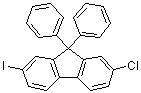2-Chloro-7-iodo-9,9-diphenyl-9H-fluorene molecular structure (CAS 851119-15-8)