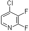 结构式 CAS# 851178-99-9, 4-氯-2,3-二氟吡啶
