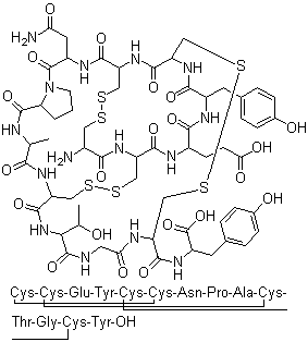 structure of CAS# 851199-59-2, Linaclotide