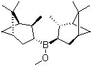 structure of CAS# 85134-98-1, (-)-B-Methoxydiisopinocampheylborane