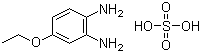 structure of CAS# 85137-09-3, 4-Ethoxy-1,2-benzenediamine sulfate;4-Ethoxy-o-phenylenediamine sulfate