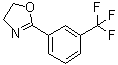 structure of CAS# 851513-74-1, 4,5-Dihydro-2-[3-(trifluoromethyl)phenyl]oxazole