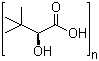 结构式 CAS# 851866-86-9, (2S)-2-羟基-3,3-二甲基丁酸均聚物