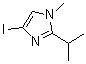 4-Iodo-1-methyl-2-isopropylimidazole molecular structure (CAS 851870-24-1)