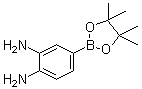 3,4-二氨基苯硼酸频哪醇酯分子结构 (CAS 851883-08-4)