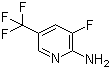 structure of CAS# 852062-17-0, 2-Amino-3-fluoro-5-trifluoromethylpyridine