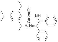 N-((1R,2R)-2-amino-1,2-diphenylethyl)-2,4,6-triisopropylbenzenesulfonamide molecular structure (CAS 852212-92-1)