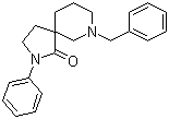 structure of CAS# 852339-03-8, 2-Phenyl-7-(phenylmethyl)-2,7-diazaspiro[4.5]decan-1-one