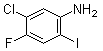 5-Chloro-4-fluoro-2-iodoaniline molecular structure (CAS 852569-38-1)