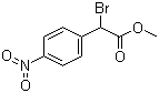 structure of CAS# 85259-33-2, Methyl 2-bromo-2-(4-nitrophenyl)acetate