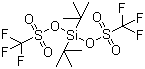 Di-tert-butylsilyl bis(trifluoromethanesulfonate) molecular structure (CAS 85272-31-7)
