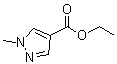 Ethyl 1-methyl-1H-pyrazole-4-carboxylate molecular structure (CAS 85290-80-8)