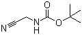 structure of CAS# 85363-04-8, N-(tert-Butoxycarbonyl)-2-aminoacetonitrile
