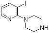 1-(3-碘吡啶-2-基)哌嗪分子结构 (CAS 85386-98-7)