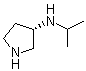 (3S)-N-(1-Methylethyl)-3-pyrrolidinamine molecular structure (CAS 854140-09-3)